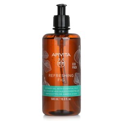 Apivita Refreshing Fig Gel de Ducha con Aceites Esenciales - Ecopack 500ml/16.9oz