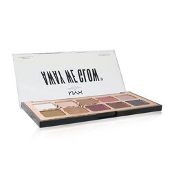 NYX Away We Glow 眼影盤 (10x 眼影) - # Lovebeam 10x1g/0.03oz