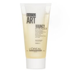 L'Oreal Professionnel Tecni.Art Bouncy & Tender (Rizas Definidas, Anti-Humedad*/Frizz* de 72H de Toque Suave - Fuerza 2) 150ml/5.1oz