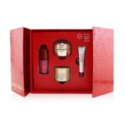 Shiseido Velvety Eye Delights Set: Benefiance Eye Cream 15ml + Ultimune Concentrate 10ml + Benefiance Day Cream SPF 23 30ml + Ultimune Eye Concentrate 5ml 4pcs