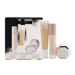 Fenty Beauty by Rihanna Kit Pro Filt'R Complejo Hidratante: Base 32ml + Primer 32ml + Polvo Establecedor de Retoque Instantáneo 7.8g - #140 3pcs