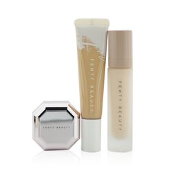 Fenty Beauty by Rihanna Pro Filt'R Hydrating Complexion Kit: Foundation 32ml + Primer 32ml + Instant Retouch Setting Powder 7.8g - #190 3pcs