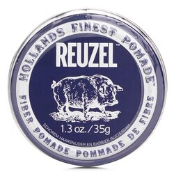 Reuzel Fiber Помада для Волос (Сильная, Эластичная Фиксация, Мягкий Блеск, Водорастворимая) 35g/1.3oz