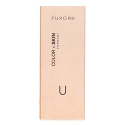 PUROPHI Color x Skin Fondant Foundation - # U (Light/Medium) 30ml/1.01oz