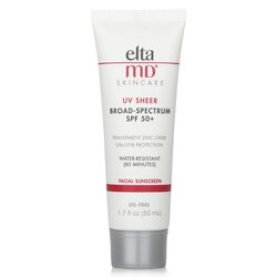 EltaMD UV Sheer Водостойкое Солнцезащитное Средство для Лица SPF 50 50ml/1.7oz
