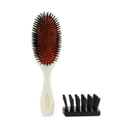 Mason Pearson Boar Bristle & Nylon - Junior Bristle & Nylon Medium Hair Brush BN2 - # Ivory (Generally Used For Normal Hair) 1pc