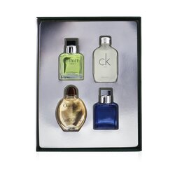 卡文克萊 Miniature Coffret: Eternity Men, CK One, Eternity Aqua Men, Obsession Men 4x15ml/0.5oz