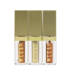 詩狄娜 All Fired Up Glitter & Glow Liquid Eye Shadow Set (3x Liquid Eyeshadow) 3x2.25ml/0.07oz