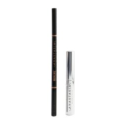 Anastasia Beverly Hills Better Together Brow Kit (1x Brow Wiz 0.085g + 1x Mini Clear Brow Gel 2.5ml) - # Dark Brown 2pcs