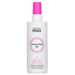 Mama Mio Tummy Rub Oil - Omega-Rich Stretch Mark Protection Oil 120ml/4oz