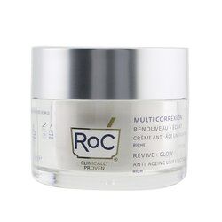 ROC Multi Correxion Revive + Glow Crema Unificante Anti-Envejecimiento 50ml/1.69oz