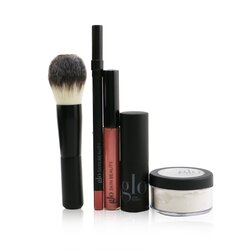 光耀美肌 Ready, Set, Kiss Touch Up Kit (1x Mini Setting Powder, 1x Lip Pencil, 1x Lipstick, 1x Lip Gloss, 1x Brush) 5pcs+1bag