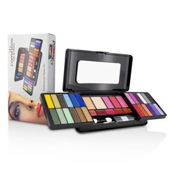 Cameleon MakeUp Kit Deluxe G2215 (24x Eyeshadow, 3x Blusher, 2x Pressed Powder, 5x Lipgloss, 2x Applicator) (Exp. Date 07/2021)