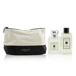 祖.馬龍 Wild Bluebell Travel Kit: Cologne Spray 50ml/1.7oz + Body & Hand Wash 100ml/3.4oz + Pouch 2pcs+Pouch