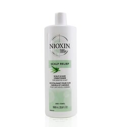 Nioxin Scalp Relief Acondicionador de Cuero Cabelludo & Cabello (Para Cuero Cabelludo Sensible) 1000ml/33.8oz