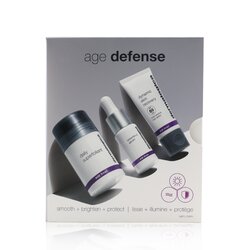דרמלוגיקה Age Defense Kit: Daily Superfoliant 13g+ Biolumin-C Serum 10ml+ Dynamic Skin Recovery SPF 50 12ml 3pcs