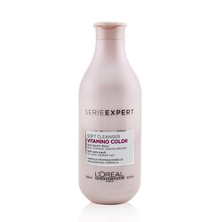 לוריאל Professionnel Serie Expert - Vitamino Color Soft Cleanser Color Radiance Protection + Perfecting Soft Shampoo שמפו 300ml/10.1oz