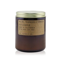 P.F. Candle Co. Vela - Teakwood & Tobacco 204g/7.2oz