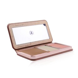 Anastasia Beverly Hills Face Palette (1x Bronzer, 1x Highlighter, 1x Blush) - # Italian Summer (Fair-Light) (Box Slightly Damaged) 17.6g/0.62oz