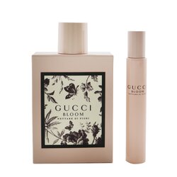 Gucci Bloom Nettare Di Fiori Coffret: Eau De Parfum Intense Spray 100ml/3.3oz + Eau de Parfum Intense Rollerball 7.4ml/0.25oz 2pcs