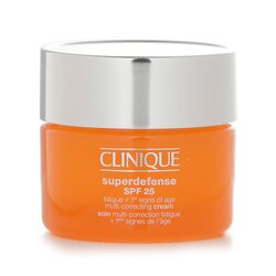 Clinique Superdefense SPF 25 Fatigue + 1st Signs Of Age Multi-Correcting Cream - Combination Oily to Oily 30ml/1oz