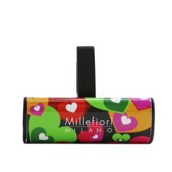 Millefiori Icon Cuori & Fiori Car Air Freshener - Mediterranean Bergamot 1pc