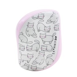 Tangle Teezer Compact Styler On-The-Go Detangling Hair Brush - # Skinny Dip Relaxed Cat (Box Slightly Damaged) 1pc