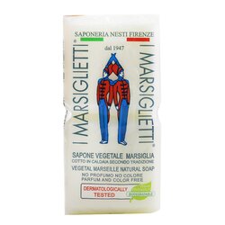 Nesti Dante I Marsiglietti Jabón - Vegetal Marseille Jabón Natural (Libre de Fragancia & Color) 200g/6.6oz