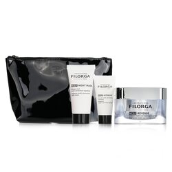 Filorga Anti-Ageing Revolution Gift Set (Limited Edition): 1x NCEF-Reverse Cream 50ml + 1x NCEF-Night Mask 15ml + 1x NCEF-Intensive Serum 7ml +1bag 3pcs+1bag