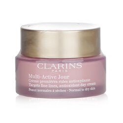 Clarins Multi-Active Day Targets Crema de Día Antioxidante de Líneas Finas - Para Piel Normal a Seca 50ml/1.6oz