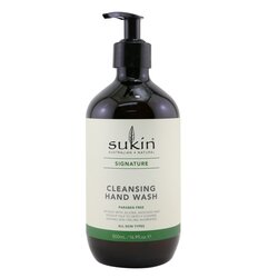 Sukin Signature Jabón de Manos Limpiador (Todo Tipo de Piel) 500ml/16.9oz