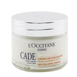 L'Occitane Cade For Men Revitalizing Cream - Normal to Dry Skin 50ml/1.6oz
