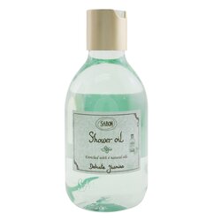Sabon Shower Oil - Delicate Jasmine (Plastic Bottle) (Package Slightly Damaged) 300ml/10.5oz