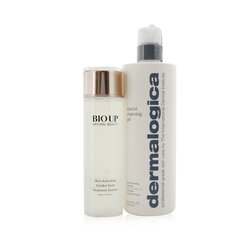 درمالوجيكا جل منظف خاص 500مل (مجاناً: خلاصة علاج Natural Beauty BIO UP 200مل) 2pcs