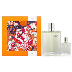 Hermes H24 Coffret: Eau De Toilette Spray 100ml/3.3oz + Eau De Toilette Spray 12.5ml/0.42oz 2pcs
