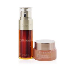Clarins Double Serum & Extra-Firming Collection: Double Serum 50ml+ Extra-Firming Day Cream 50ml 2pcs