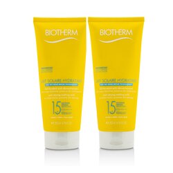 ไบโอเธิร์ม Lait Solaire Hydratant Anti-Drying Melting Milk SPF 15 Duo Pack - For Face & Body 2x200ml/6.76ml