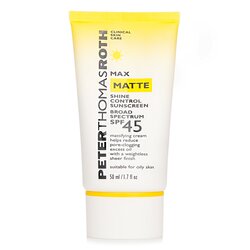 Peter Thomas Roth Max Matte Shine Control Sunscreen Broad Spectrum SPF 45 50ml/1.7oz