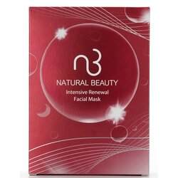 Natural Beauty Intensive Renewal Facial Mask (Exp. Date 08/2022) 6x 20ml/0.67oz