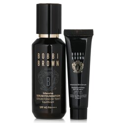Bobbi Brown Intensive Serum Set (1x Foundation 30ml + 1x Primer 15ml) - # W-016 Warm Procelain 2pcs