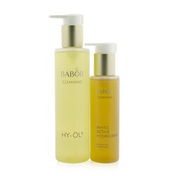 Babor CLEANSING Set: HY-ÖL 200ml + Phytoactive Hydro Base 100ml 401106 / 357919 2pcs
