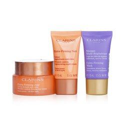 Clarins Extra Firming Set :Day Cream 50ml + Night Cream 15ml + Mask 15ml 3pcs