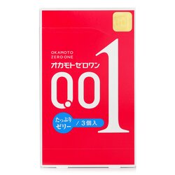 Okamoto Okamoto 0.01 Zero One Condoms (Rich Lubricant) 3pcs