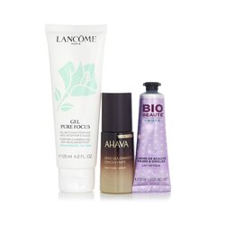 Ahava Ahava Tone Serum 30ml + Lancome Cleanser (Oily) 125ml + Nuxe Hand & Nail Beauty Cream - Lait De Figue (Fig Milk) 30ml 3pcs