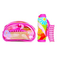 MakeUp Eraser Flowerbomb Set (1x MakeUp Eraser Cloth + 1x Hair Claw Clip + 1x Bag) 2pcs+1bag