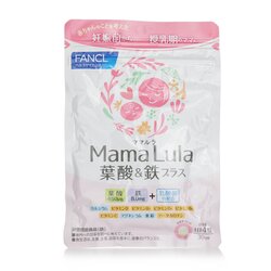 Fancl Mama Lula Folic Acid & Iron Plus Supplement 30 Days 120capsules