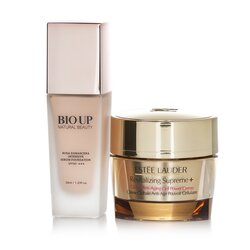 雅诗兰黛 Revitalizing Supreme + Global Anti-Aging Cell Power Creme 50ml (Free: Natural Beauty BIO UP Rose Collagen Foundation SPF50 35ml) 2pcs