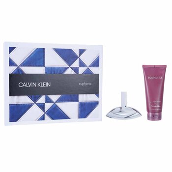 Calvin Klein Euphoria Men Coffret: Eau De Toilette Spray 100ml/3.4oz + Deodorant Stick 75g/2.6oz + After Shave Balm 100ml/3.4oz 3pcs