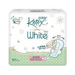 킴벌리-클라크 Kotex - White Long 28cm(Fast absorbing,Rapid-Dry, Extra Protection)