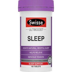 Swisse Australian Swisse Sleep Sleep Tablets 100 Capsules Fixed size